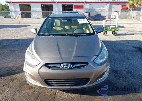 2012 Hyundai Accent Gls из США, поврежденный, VIN KMHCU4AE0CU195531